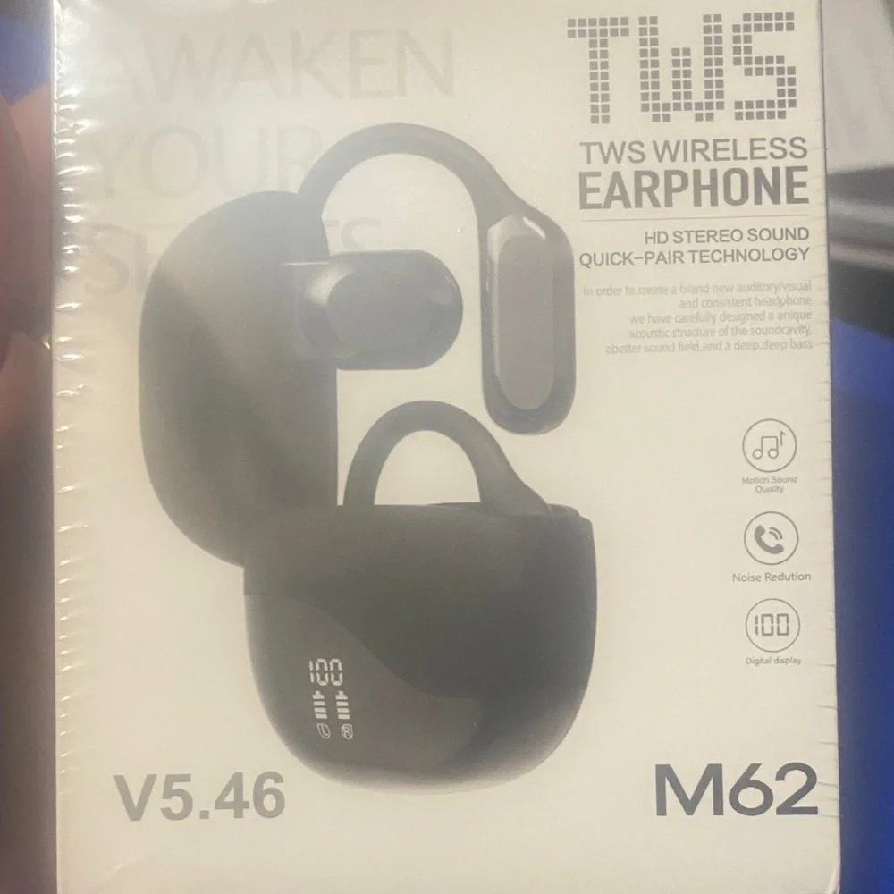 TWS Wireless Earphone - Black